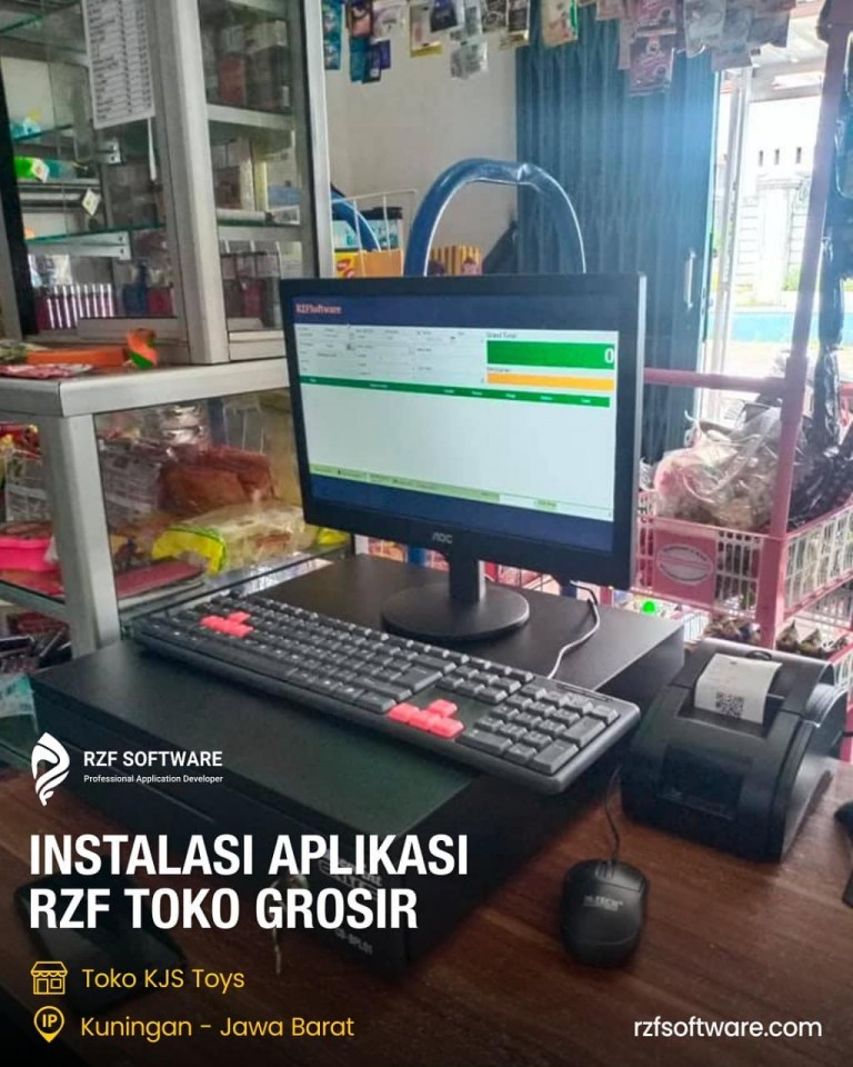 Instalasi Aplikasi Kasir Kuningan - Toko KJS Toys