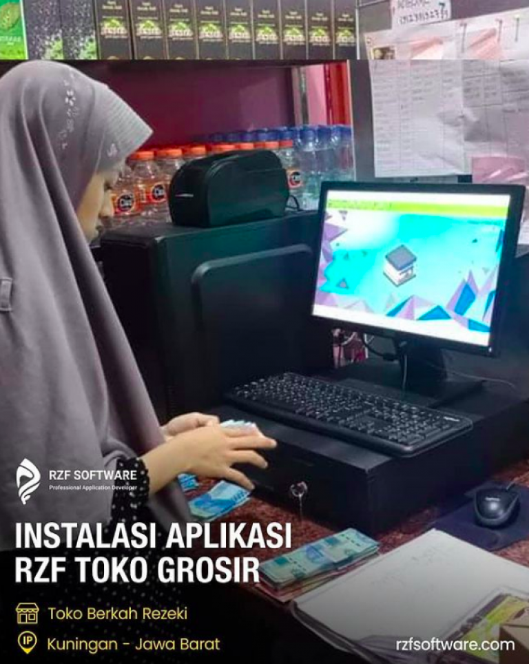 Instalasi Aplikasi Kasir Kuningan - Toko Berkah Rezeki