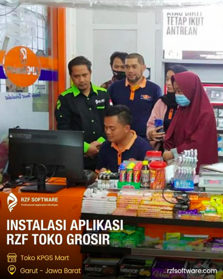Instalasi Aplikasi Kasir Garut - Toko KPGS Mart