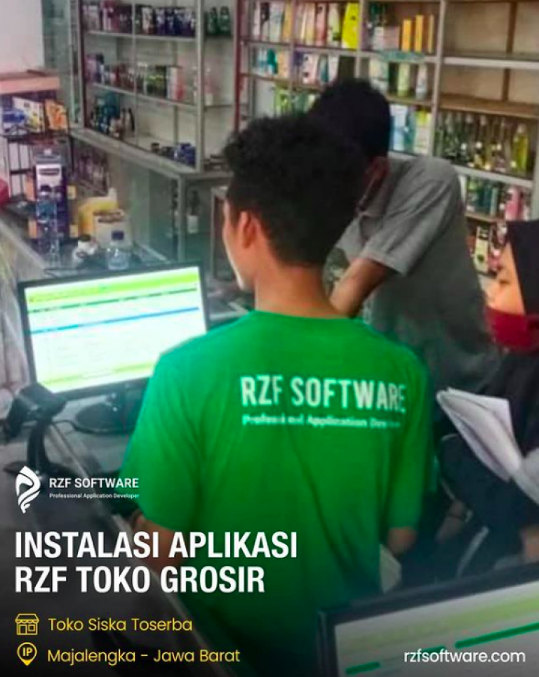 Instalasi Aplikasi Kasir Majalengka - Toko Siska Mart